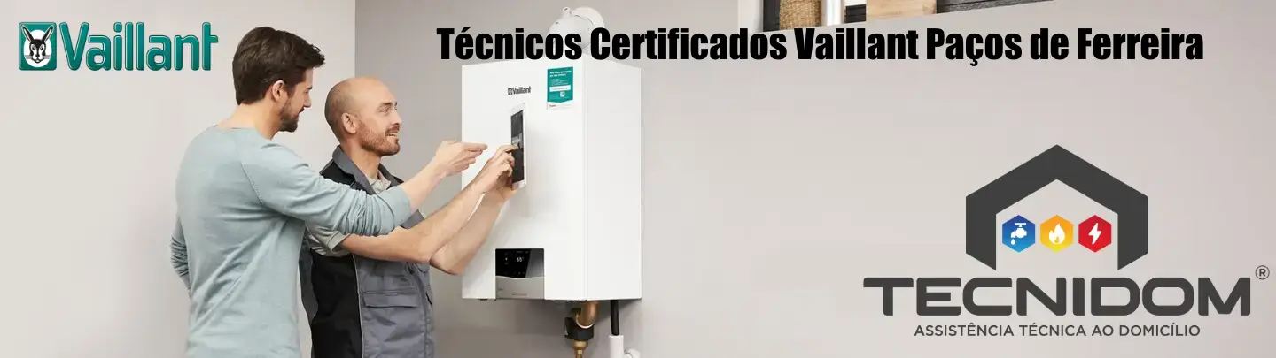 Técnicos Certificados Vaillant Paços de Ferreira